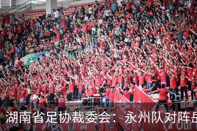 湖南省足协裁委会：永州队对阵岳阳队时，岳阳队进球队员越位在先，进球判罚错误